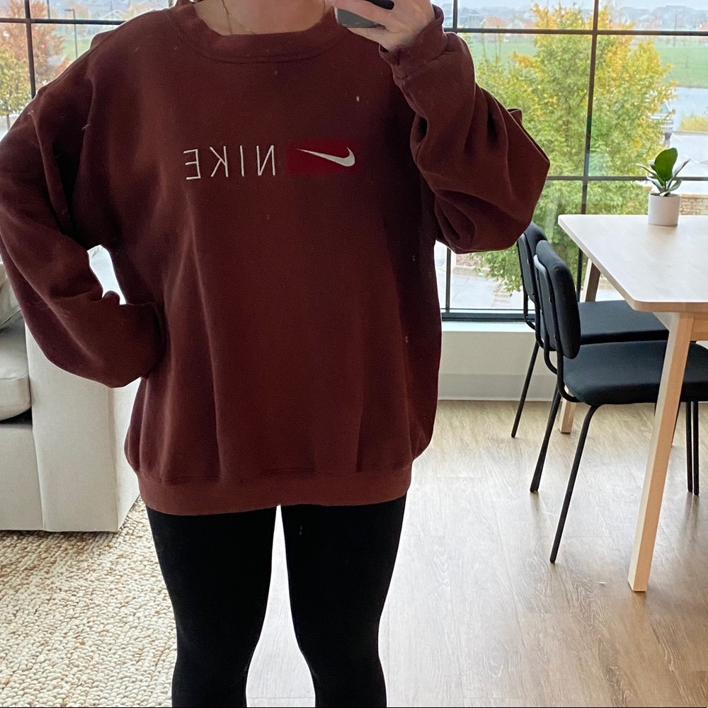Brown Nike Crewneck